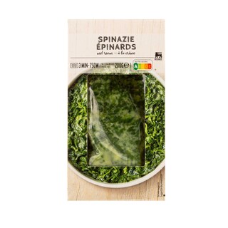 Delhaize | Romige spinazie 