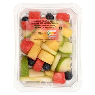 Delhaize | Ananas | Appel | Blauwe bes 