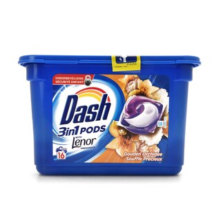 Dash | Wasmiddel | Capsules | Gold orchid 