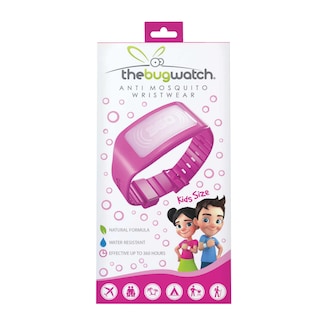 TheBugWatch | Anti muggen | Armband | Roze | Natuurlijk 