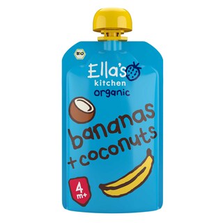 Ella's Kitchen | Gourde | Banane Noix de coco | 4M | Bio 120 gr