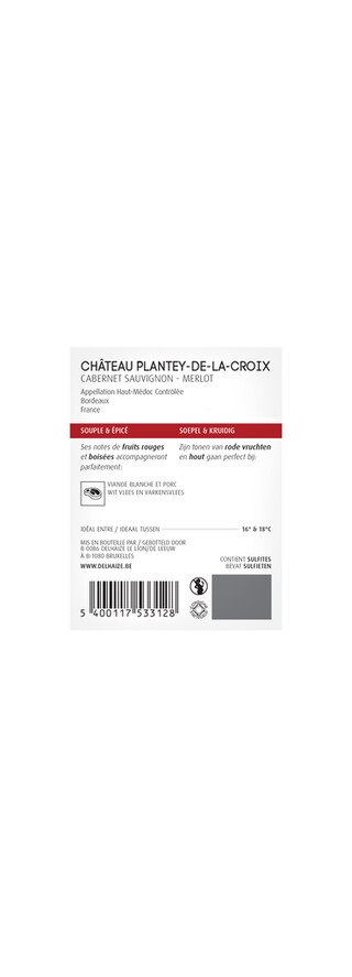 Chateau Plantey De La Croix | Haut-Médoc 