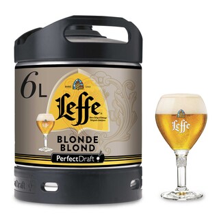 Leffe | Bière d'abbaye | Blonde | 6,6% ALC. | Fut 