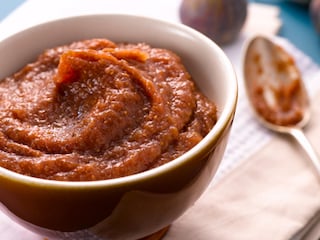 Compote van verse vijgen met kaneel