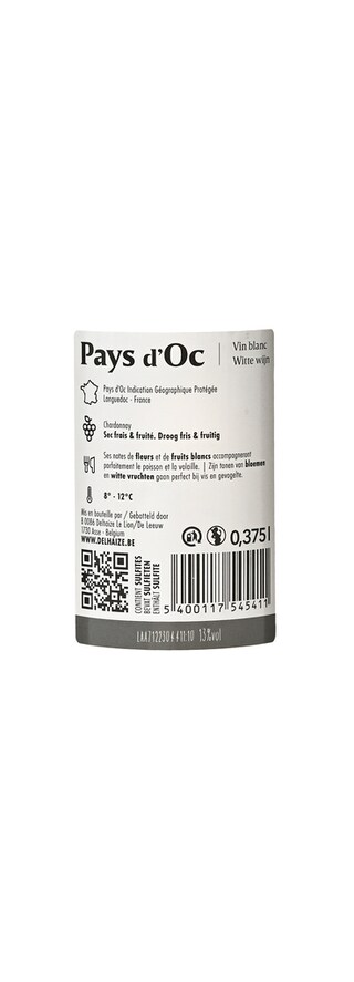 Delhaize | Pays d'Oc | Chardonnay 37,5 cl