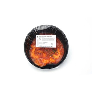 Delhaize | Scampi | Tartare de tomates-Parmesan 