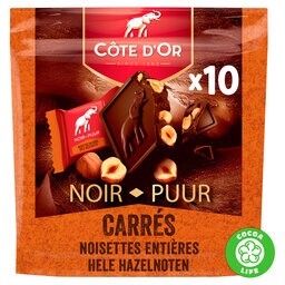 Pralines | Carré | Pure Chocolade | Noten