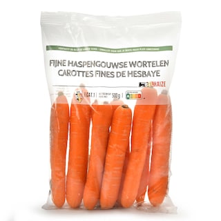 Delhaize | Wortelen | Fijn 500 gr