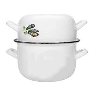 Gusta | Casserole de moules | Blanc | 18cm 