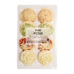 8 Mini pizzas