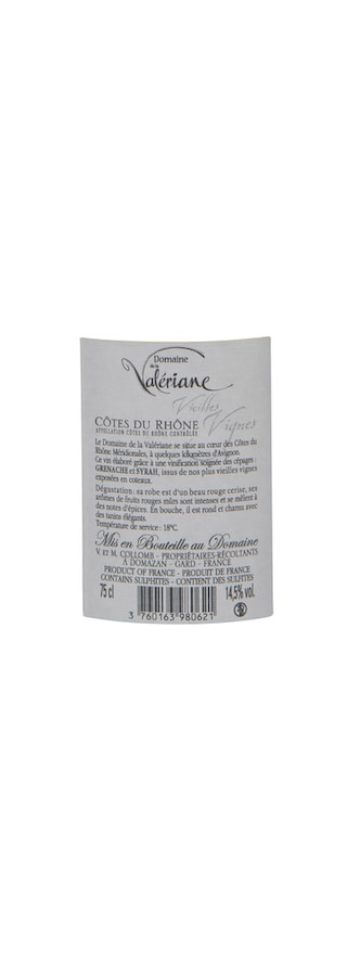 France - Frankrijk | Rhône - Côtes du Rhône | Domaine de la Valerianne 2017 