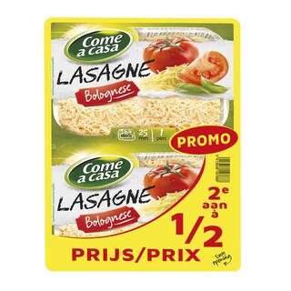 Come A Casa | Lasagne | Bolognaise | 2ieme 1/2 prix 