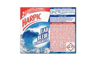 Harpic | Bloc WC | Anti-Tartre | Fraicheur Marine 2 pc