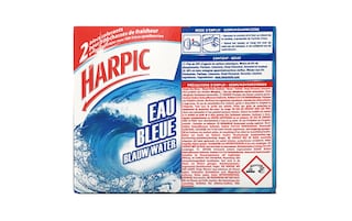 Harpic | Bloc WC | Anti-calcaire | Eau Bleue 