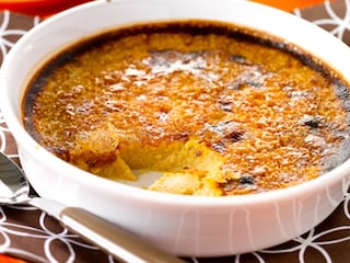 Crème brûlée met speculaas