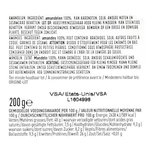 Delhaize | Amandes | Naturelles 200 gr