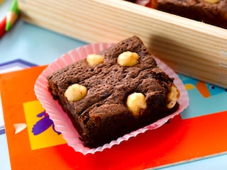 Brownies met hazelnoten