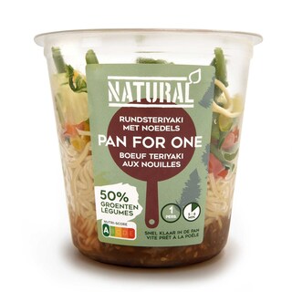 Natural | Beef teriyaki mie 