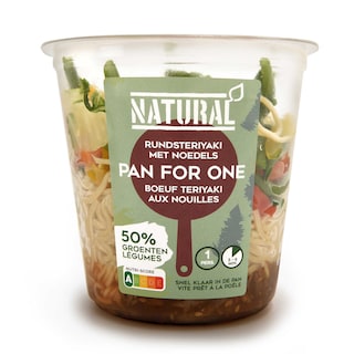 Natural | Beef teriyaki mie 