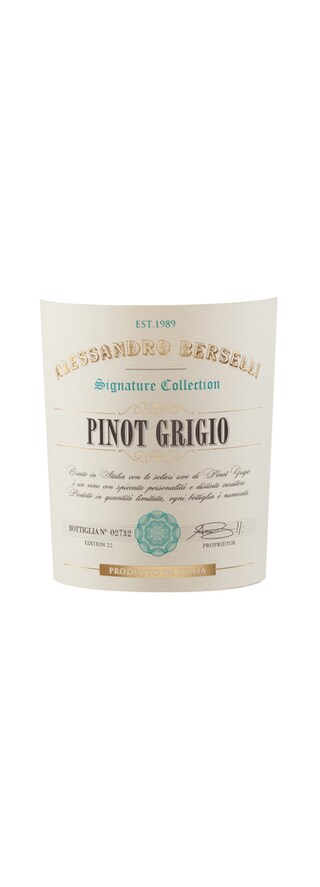 Signature Alessandro Berselli | Pinot Grigio | 2022 