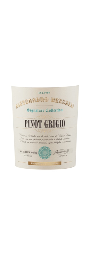 Signature Alessandro Berselli | Pinot Grigio | 2022 
