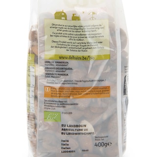 Delhaize | Bio | Amandelen | Bruin | Bio | Zonder gluten | Zonder lactose 
