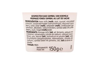 Delhaize | Fromage à tartiner | Sambal 150 gr