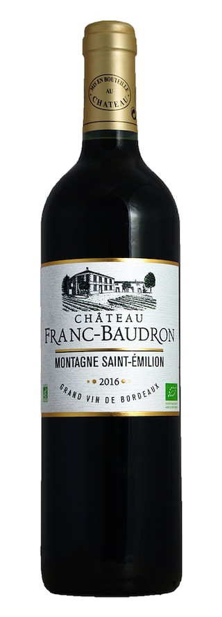 France - Frankrijk | Bordeaux - Montagne St-Emilion | Château Franc Baudron 2016 | Bio 