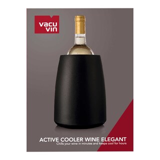 Vacu Vin | Refroidisseur | Vin | Noir 