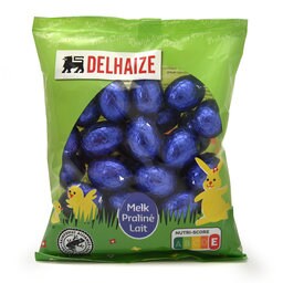Delhaize | oeufs de Pâques | Lait Praliné 