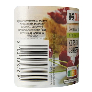 Delhaize | Confituur | Ex61% Kersen 