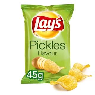 Lay's | Pickles | Regular | Chips | 45G 