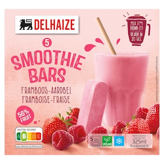 Delhaize | Smoothie bar | Rood 5 x 6,5 cl