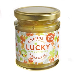 Lucky | Jam | Oranje-Gember | Bio 