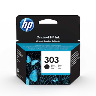 Hewlett Packard | Inktpatroon | HP303 | Zwart 