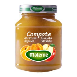 Compote | Abrikozen-Appelen | Bokaal