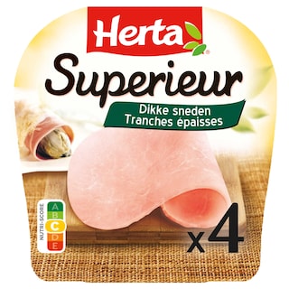 Jambon SUP | 4 Tranches épaisses
