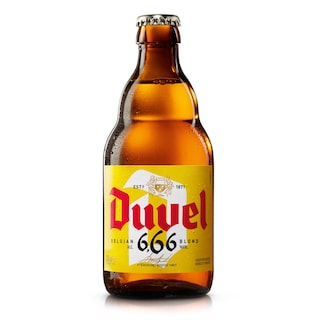 Duvel | Duvel|Bière de specialitité Belge|Blonde|6,66%|4x33cl|Bouteille 