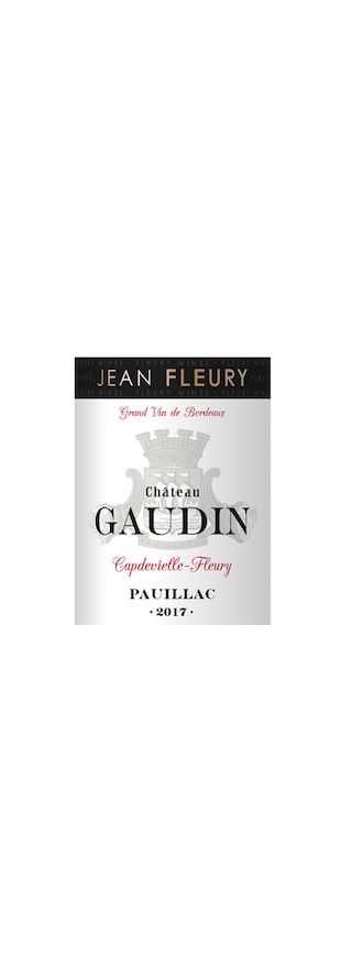 Jean Fleury | Chateau Gaudin | Pauillac | 2017 