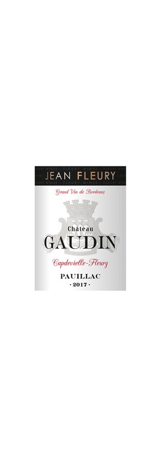 Jean Fleury | Chateau Gaudin | Pauillac | 2017 75 cl
