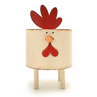 Delhaize | Poule pot | Metal 