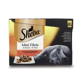 Sheba | Aliment chat | Delice viande 10+2 