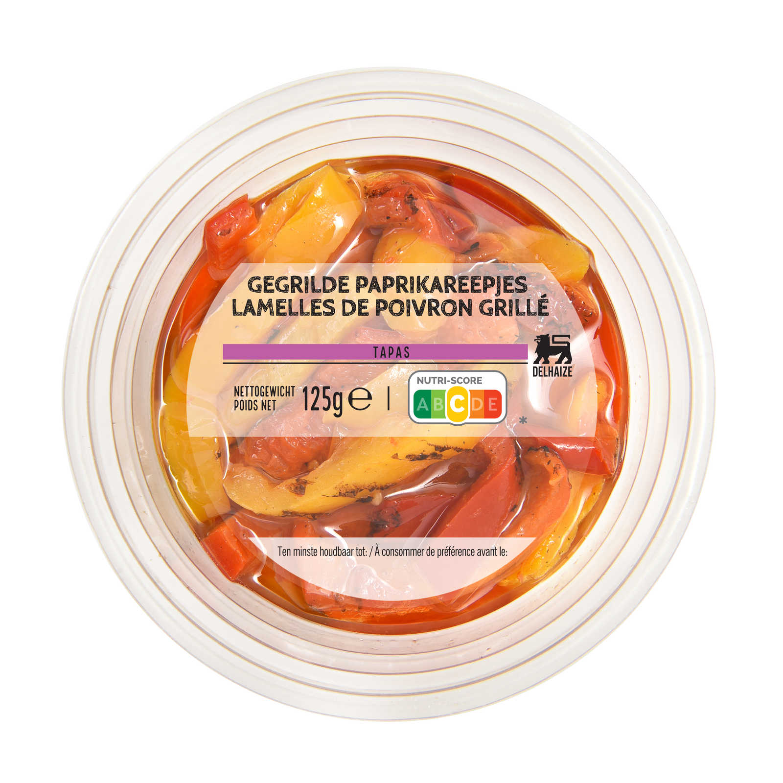 Delhaize Gegrilde Paprika 125g 125 gr Delhaize