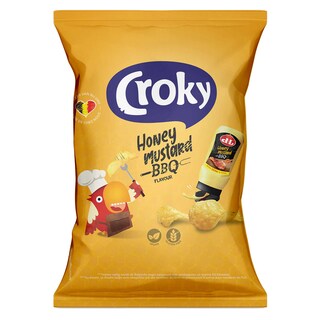 Croky | Chips | Miel | Moutarde | BBQ 