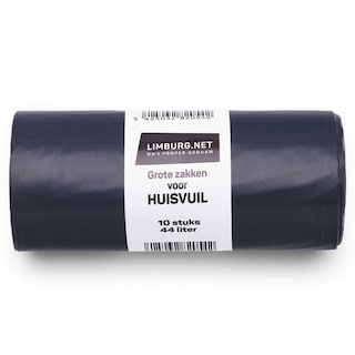 Limburg.net | Sacs Poubelle gris | 44L 