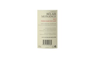 France - Frankrijk | Bordeaux - St-Emilion 1GCC | Château Bélair-Monange 2012 
