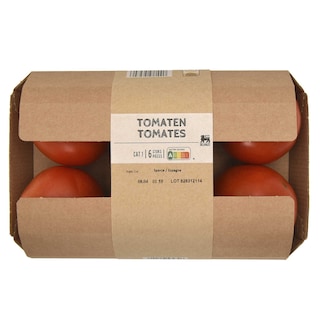 Delhaize | Tomates | 6 pièces 