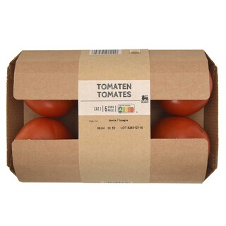 Delhaize | Tomates | 6 pièces 