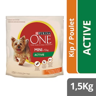 Purina | One | Aliment chien | Mini Active | Poulet 