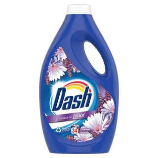Dash | Wasmiddel | Vloeibaar | Lavendel | 1,87L | 34DS 